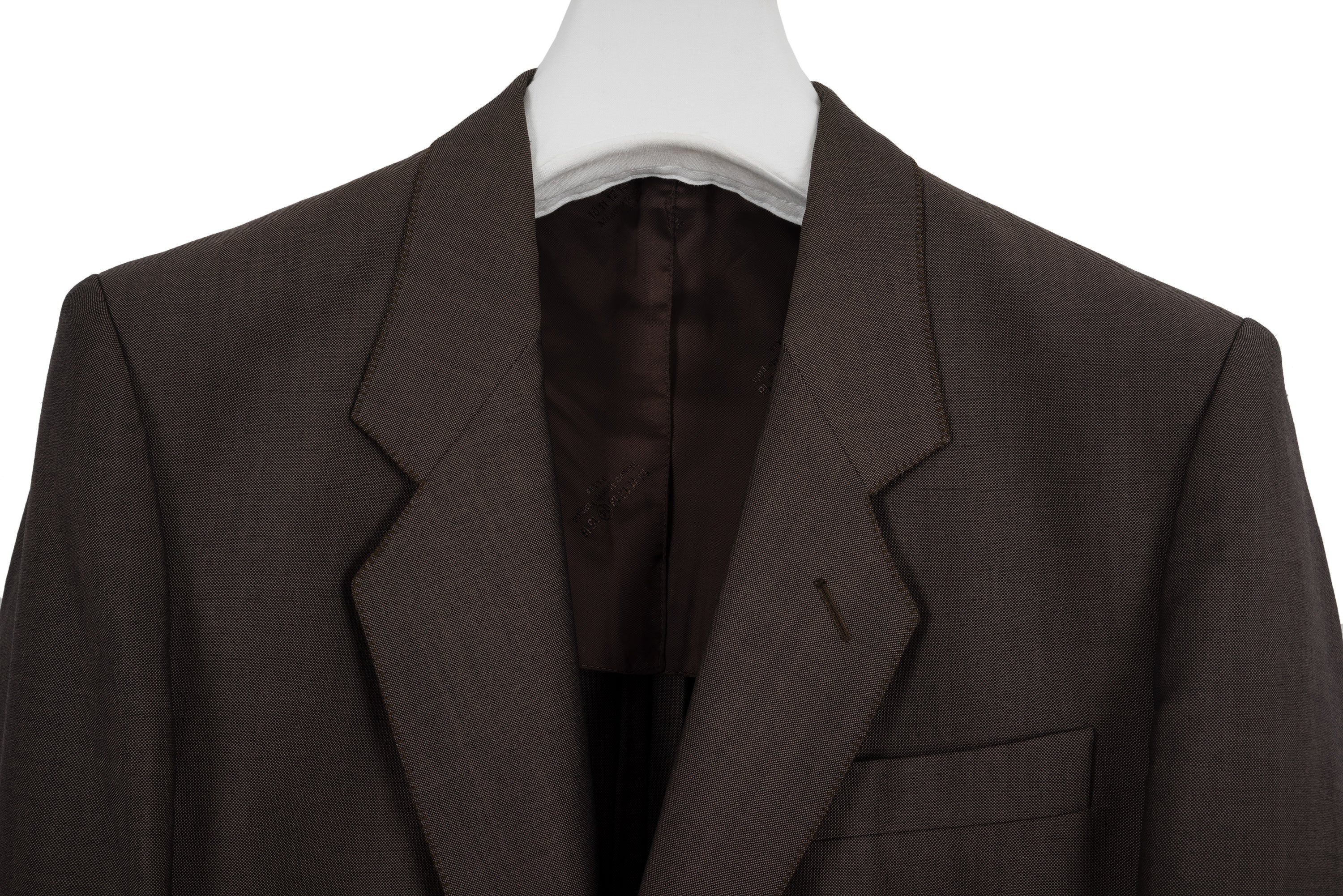 2008 S/S WOOL BLAZER WITH HAND-STITCHING DETAIL