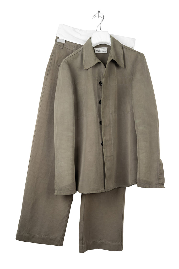 2000 S/S WORKWEAR ENSEMBLE IN LINEN AND COTTON