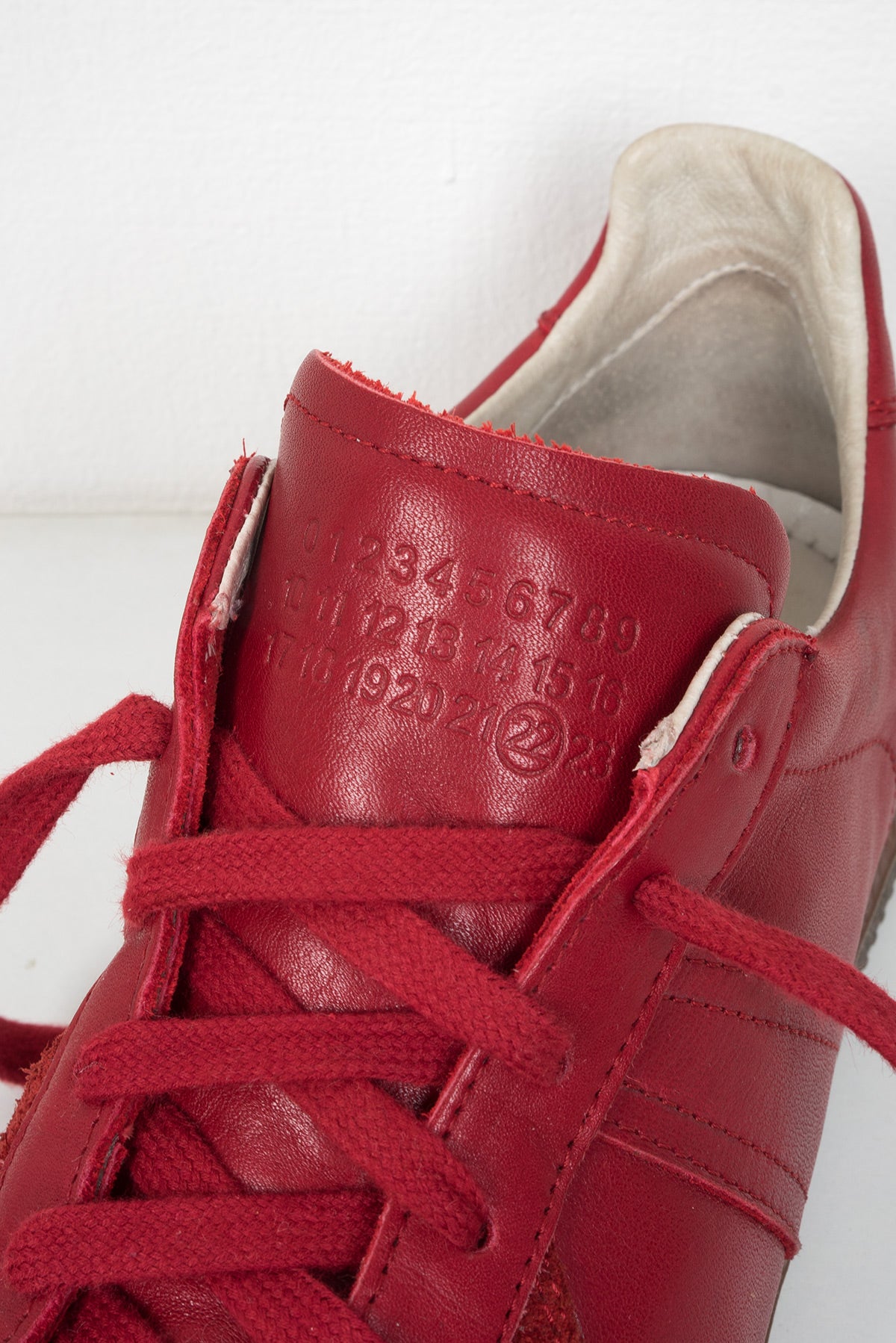 2005 A/W RED G.A.T SNEAKERS