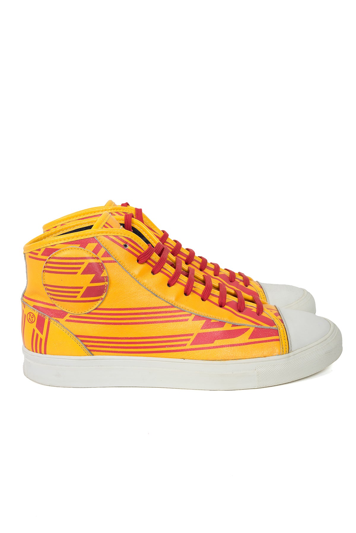 2008 S/S HIGH-TOP LEATHER SNEAKERS