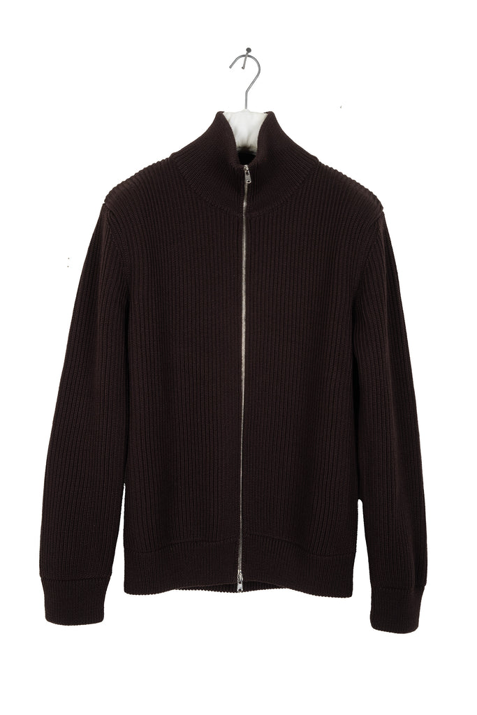 2006 A/W CAMIONNEUR DRIVERS ZIPPED WOOL CARDIGAN