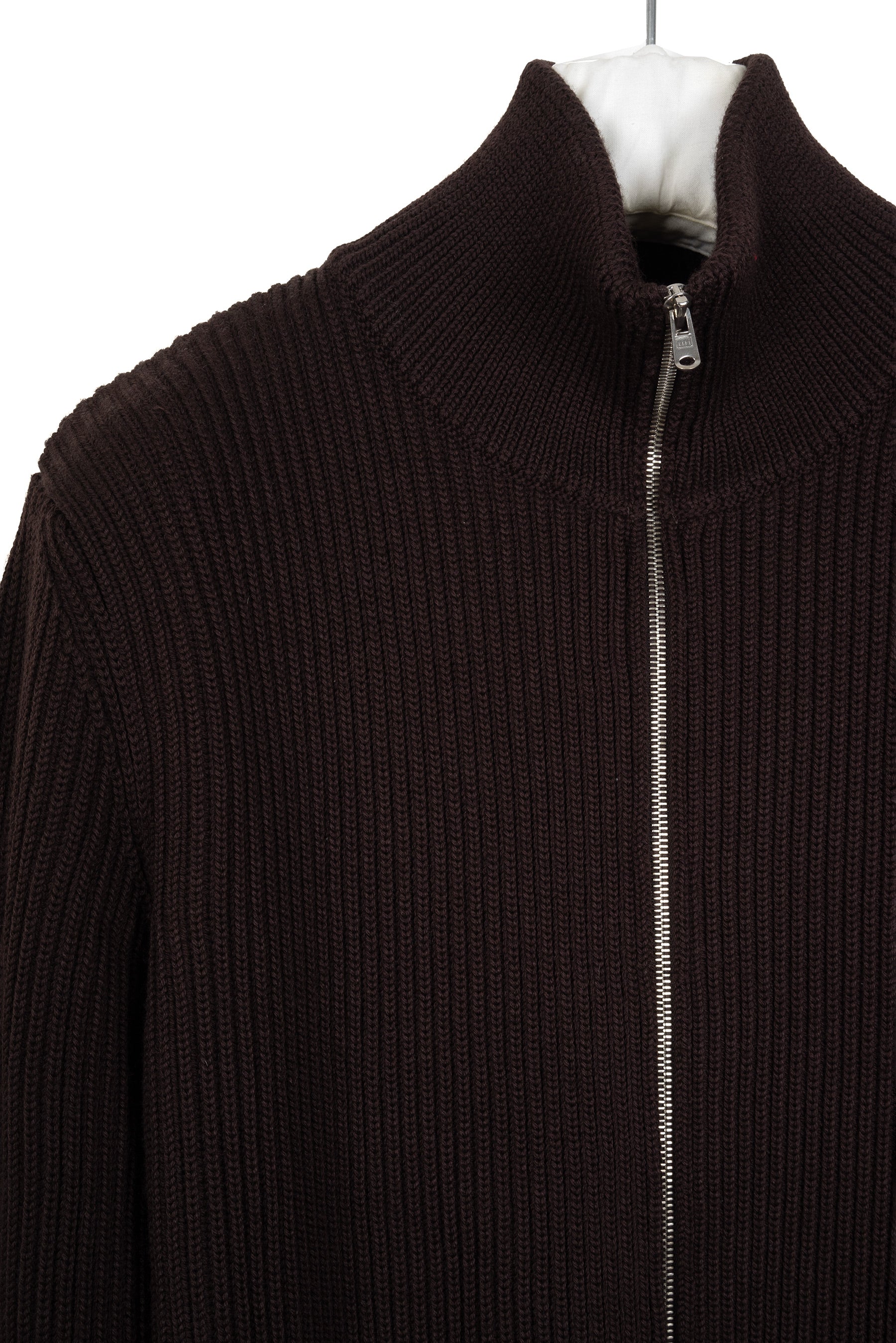 2006 A/W CAMIONNEUR DRIVERS ZIPPED WOOL CARDIGAN