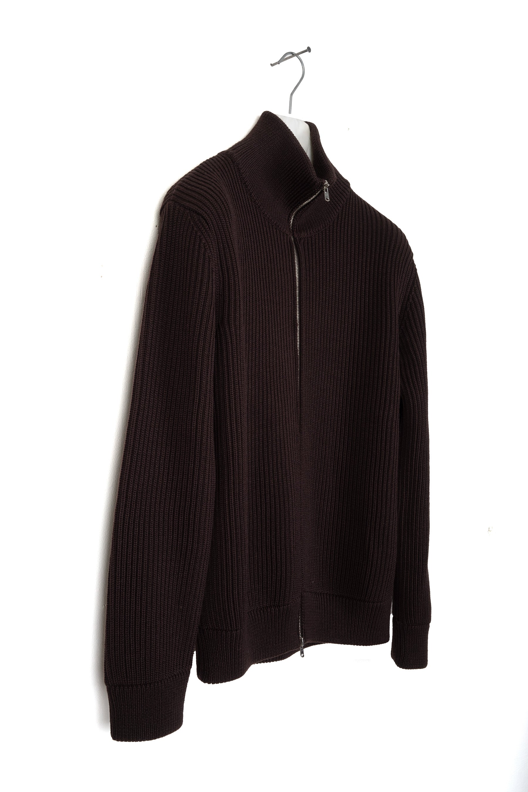 2006 A/W CAMIONNEUR DRIVERS ZIPPED WOOL CARDIGAN