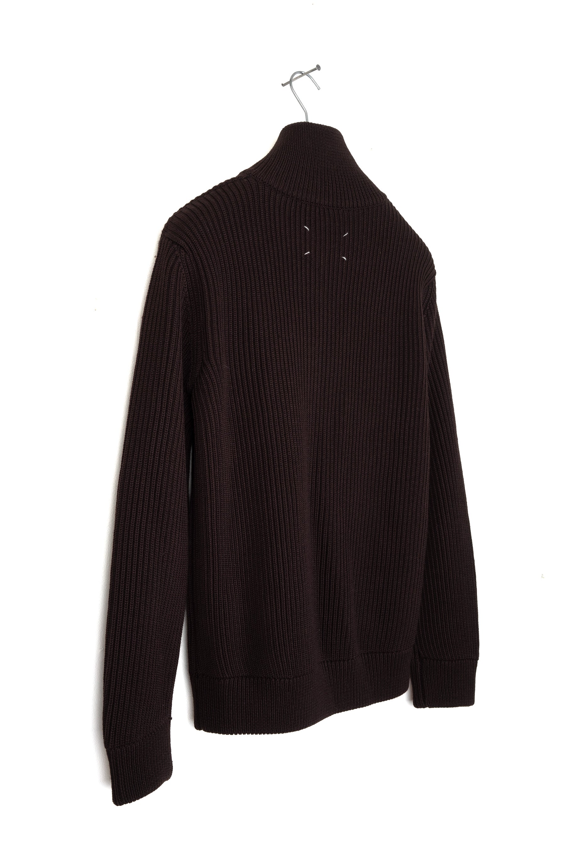 2006 A/W CAMIONNEUR DRIVERS ZIPPED WOOL CARDIGAN