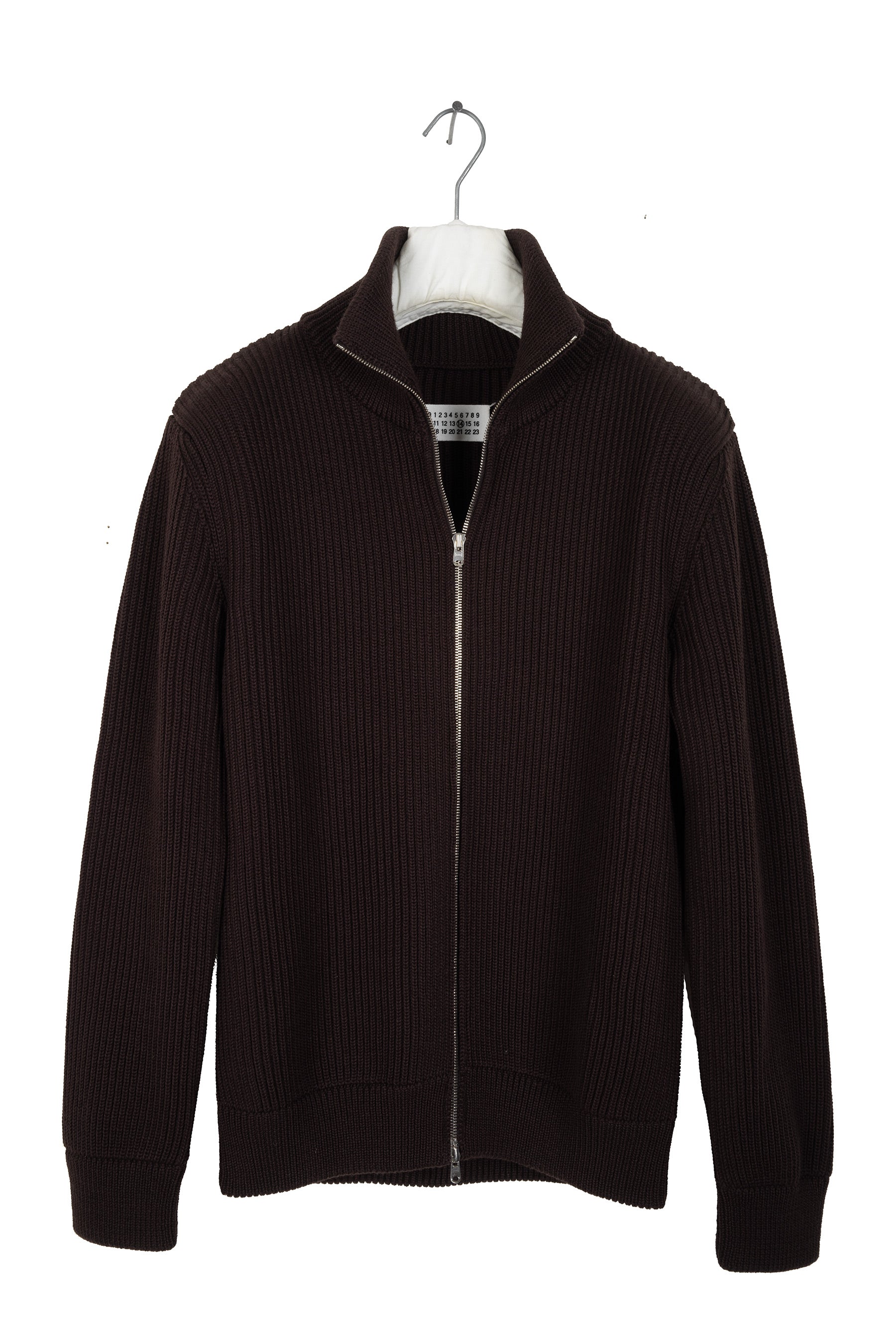 2006 A/W CAMIONNEUR DRIVERS ZIPPED WOOL CARDIGAN