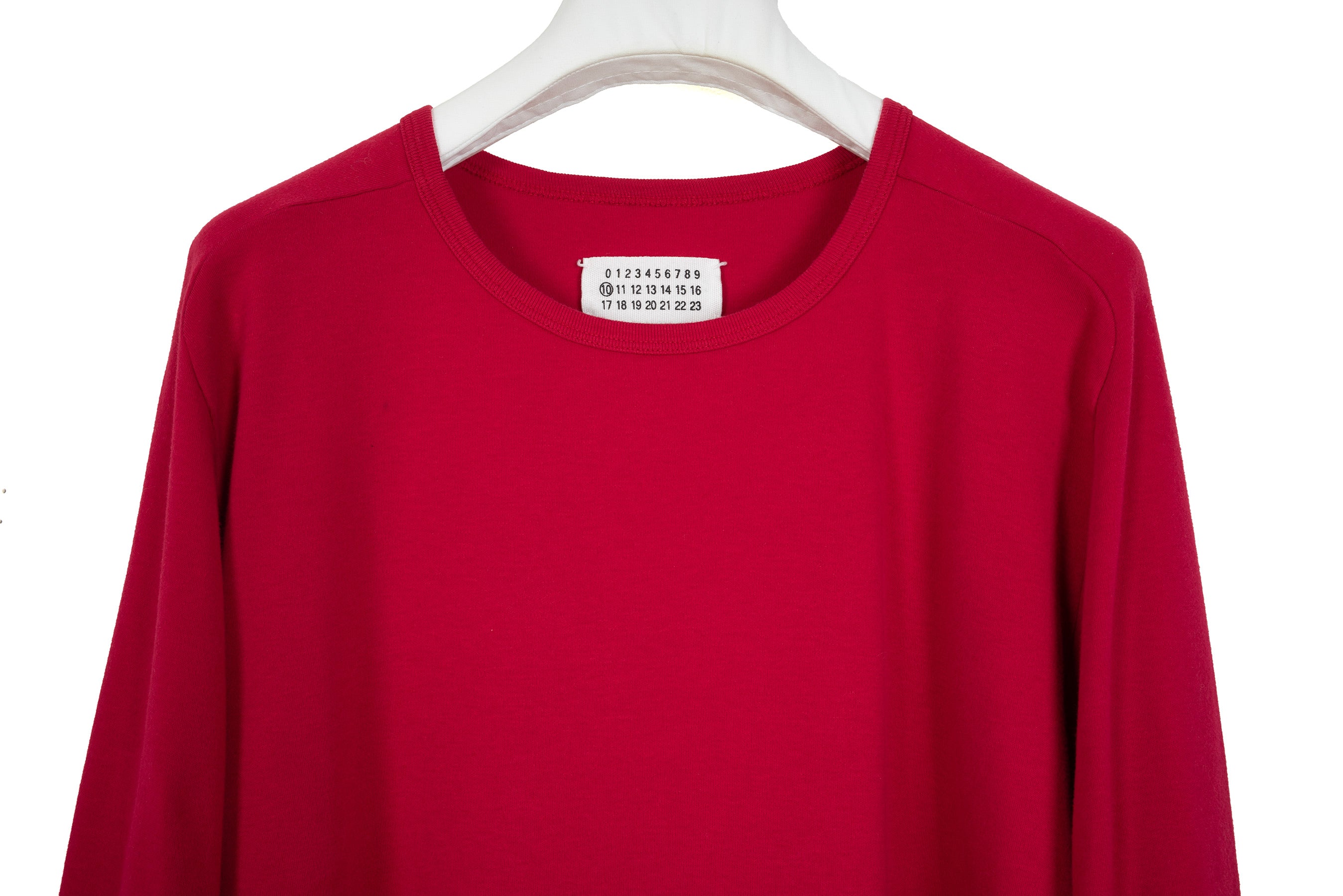 2001 S/S HAMMER-SLEEVE LONG SLEEVE TOP IN JERSEY COTTON