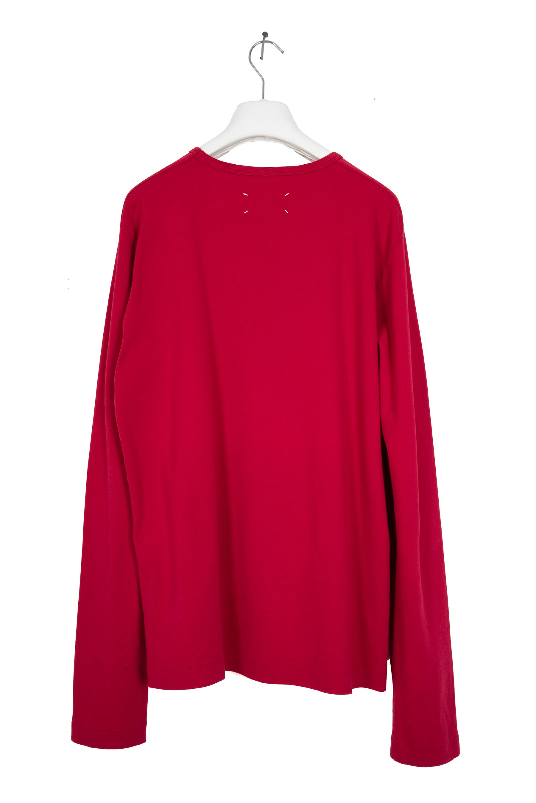 2001 S/S HAMMER-SLEEVE LONG SLEEVE TOP IN JERSEY COTTON