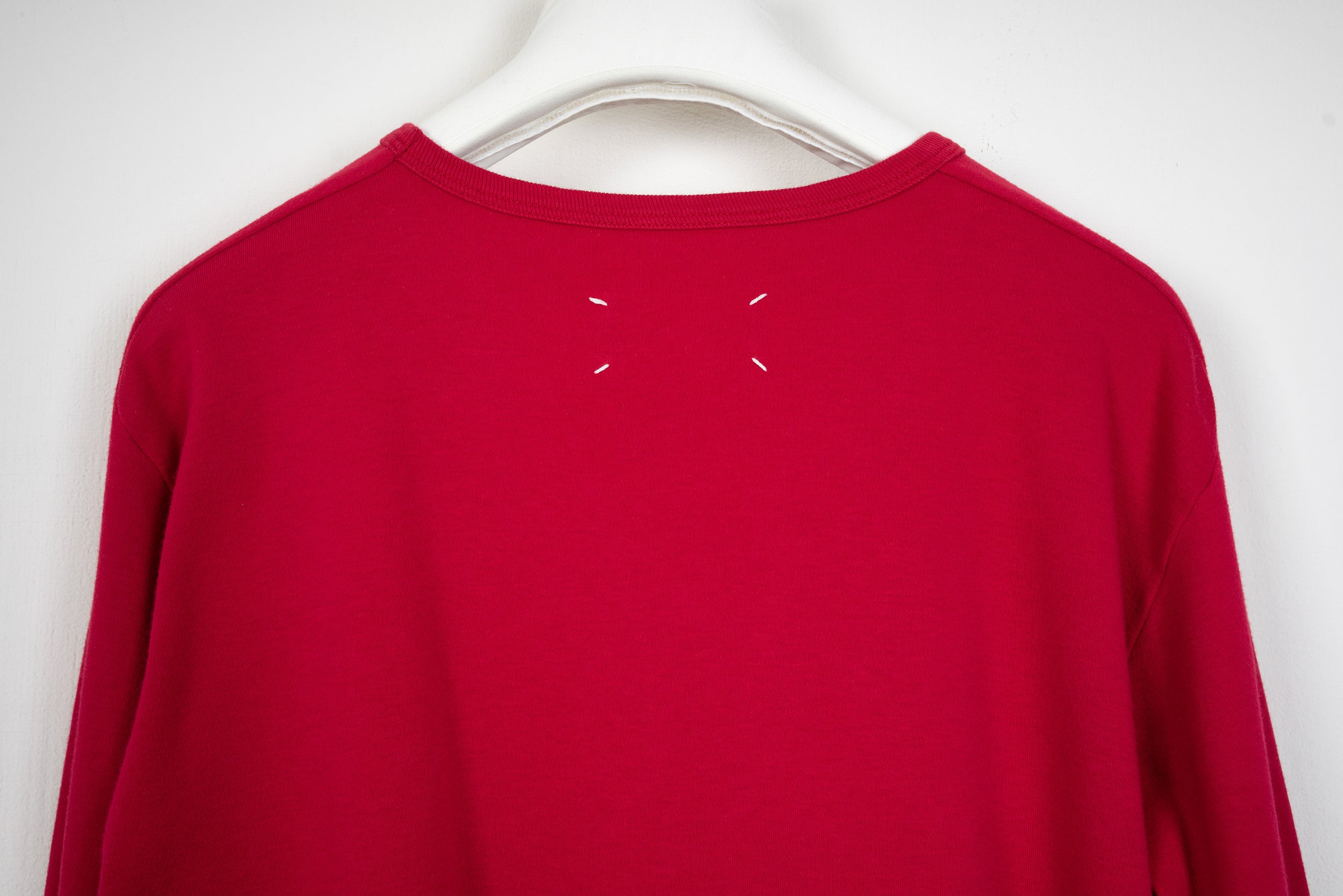 2001 S/S HAMMER-SLEEVE LONG SLEEVE TOP IN JERSEY COTTON