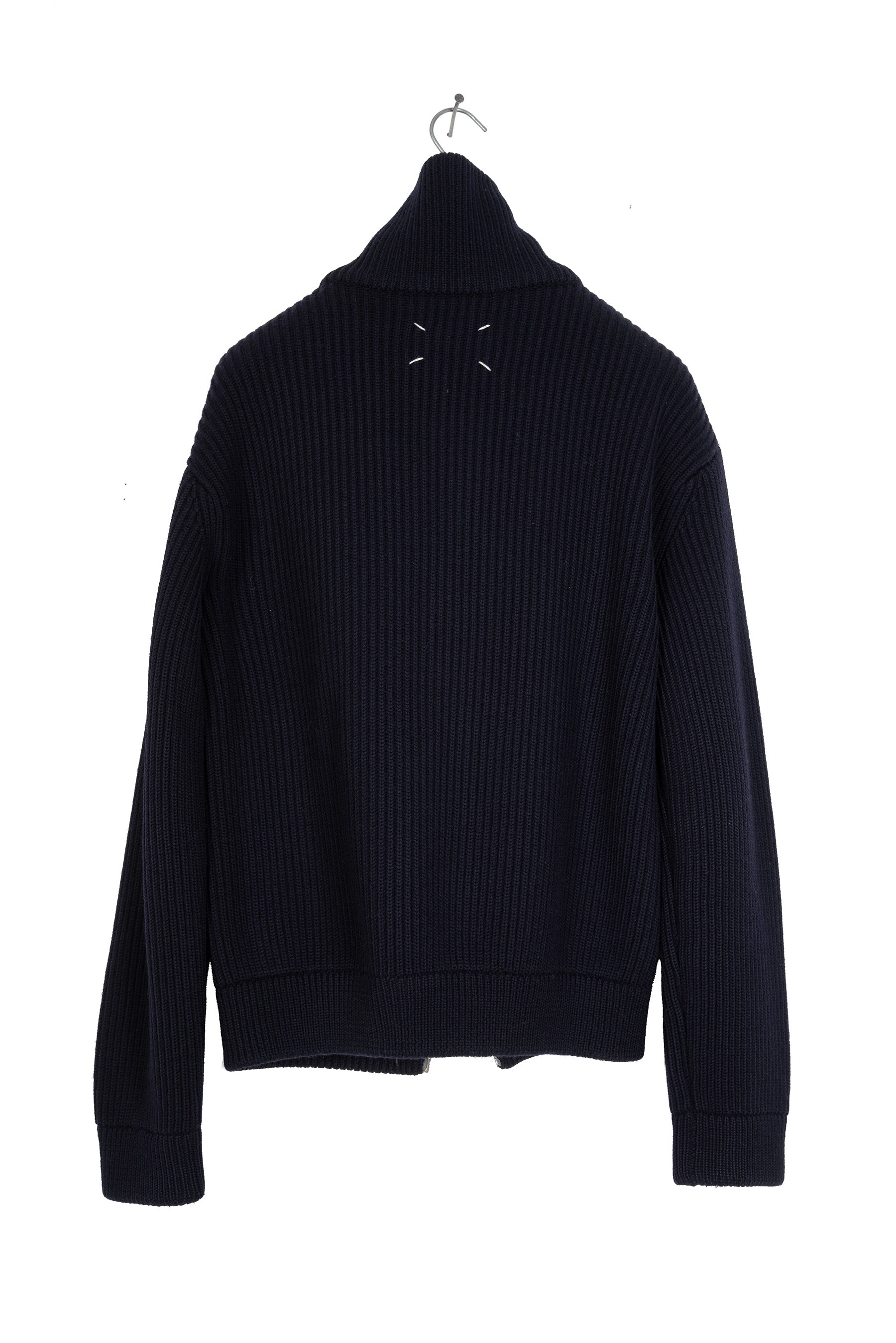 2000 A/W DARK BLUE CAMIONNEUR DRIVERS CARDIGAN BY MISS DEANNA