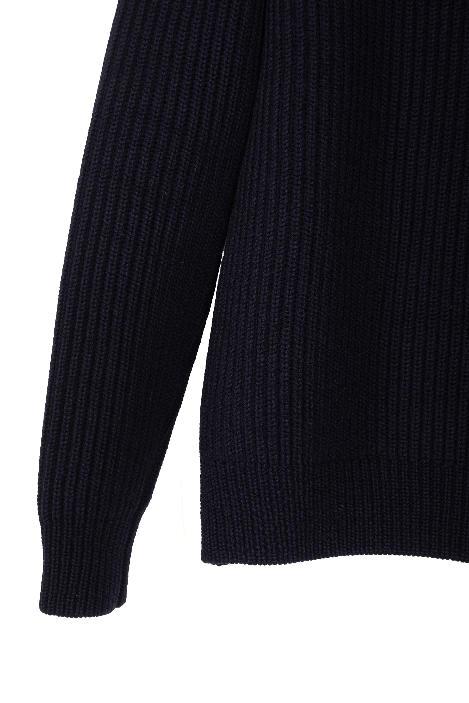 2000 A/W HAMMER-SLEEVE CREWNECK IN DARK BLUE BY MISS DEANNA