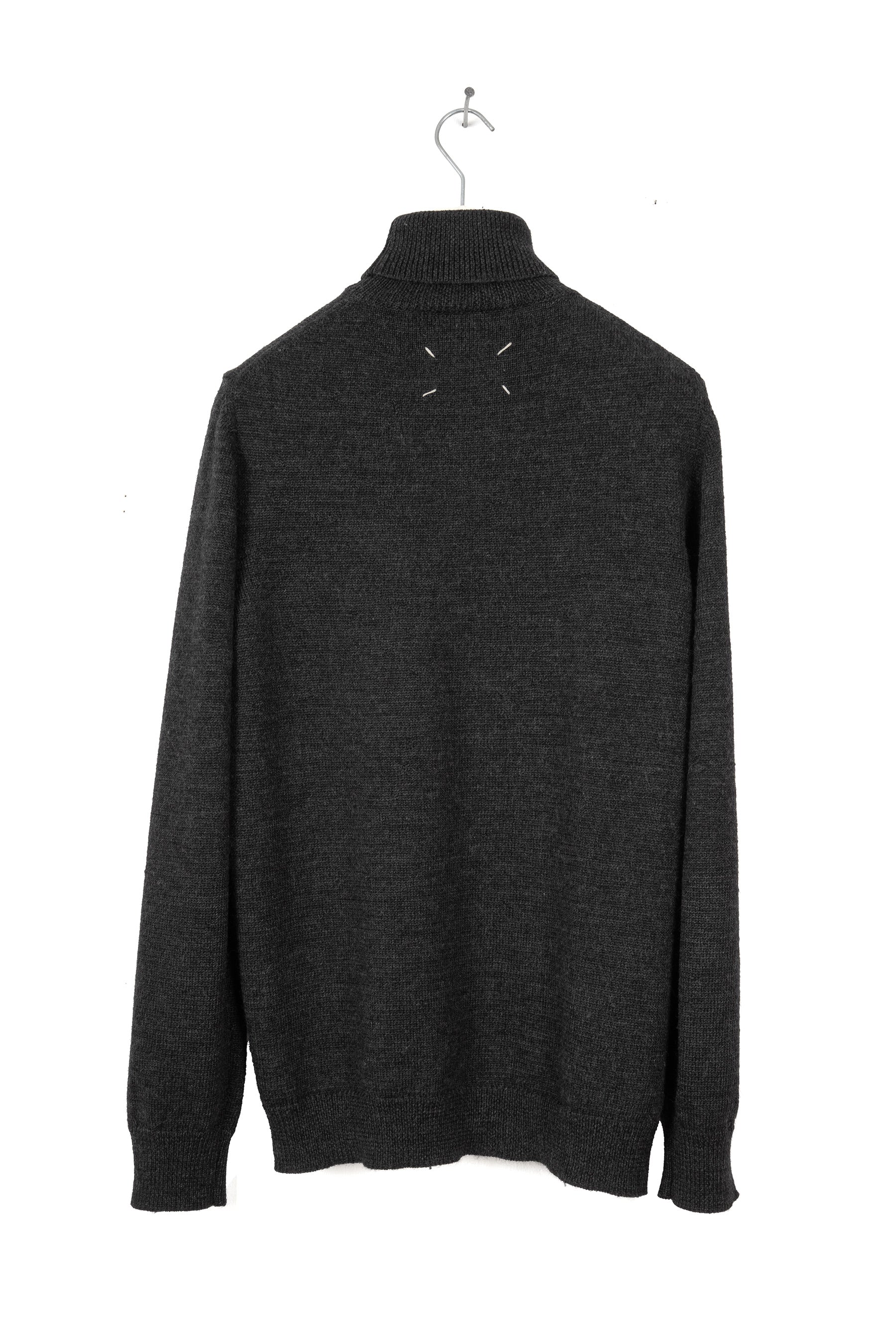 2001 A/W CHARCOAL GREY HIGHNECK IN WOOL BY MISS DEANNA