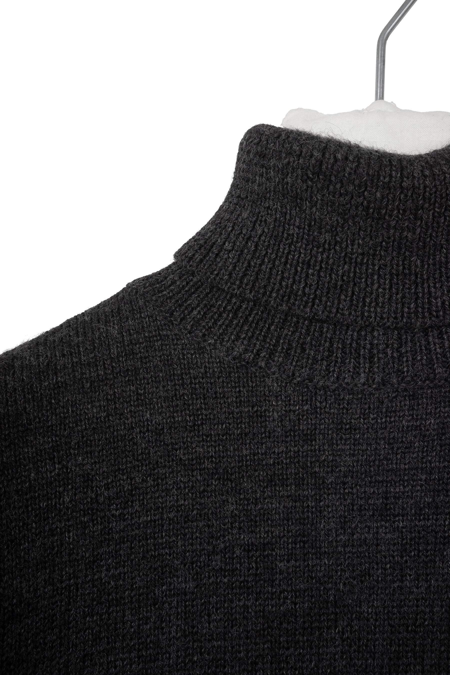 2001 A/W CHARCOAL GREY HIGHNECK IN WOOL BY MISS DEANNA