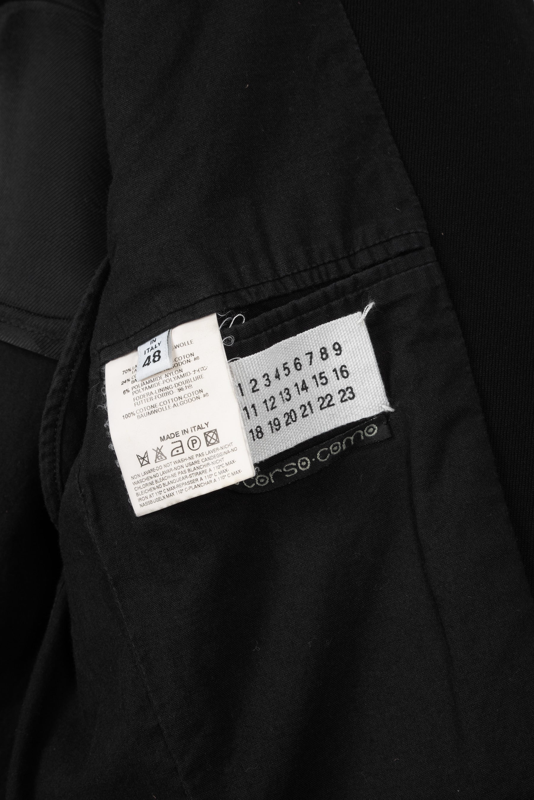 2003 A/W ANATOMIC JACKET WITH HAND-STITCHED DETAILS