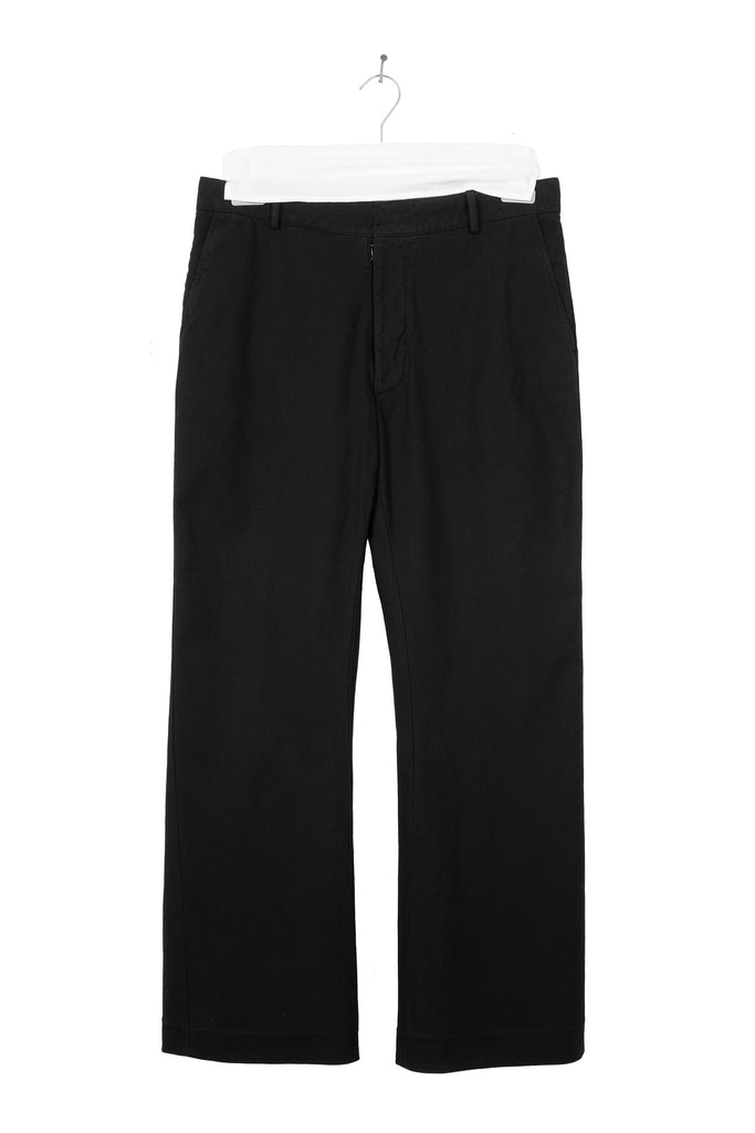 1999 A/W ANATOMIC PANTS IN BLACK CANVAS COTTON