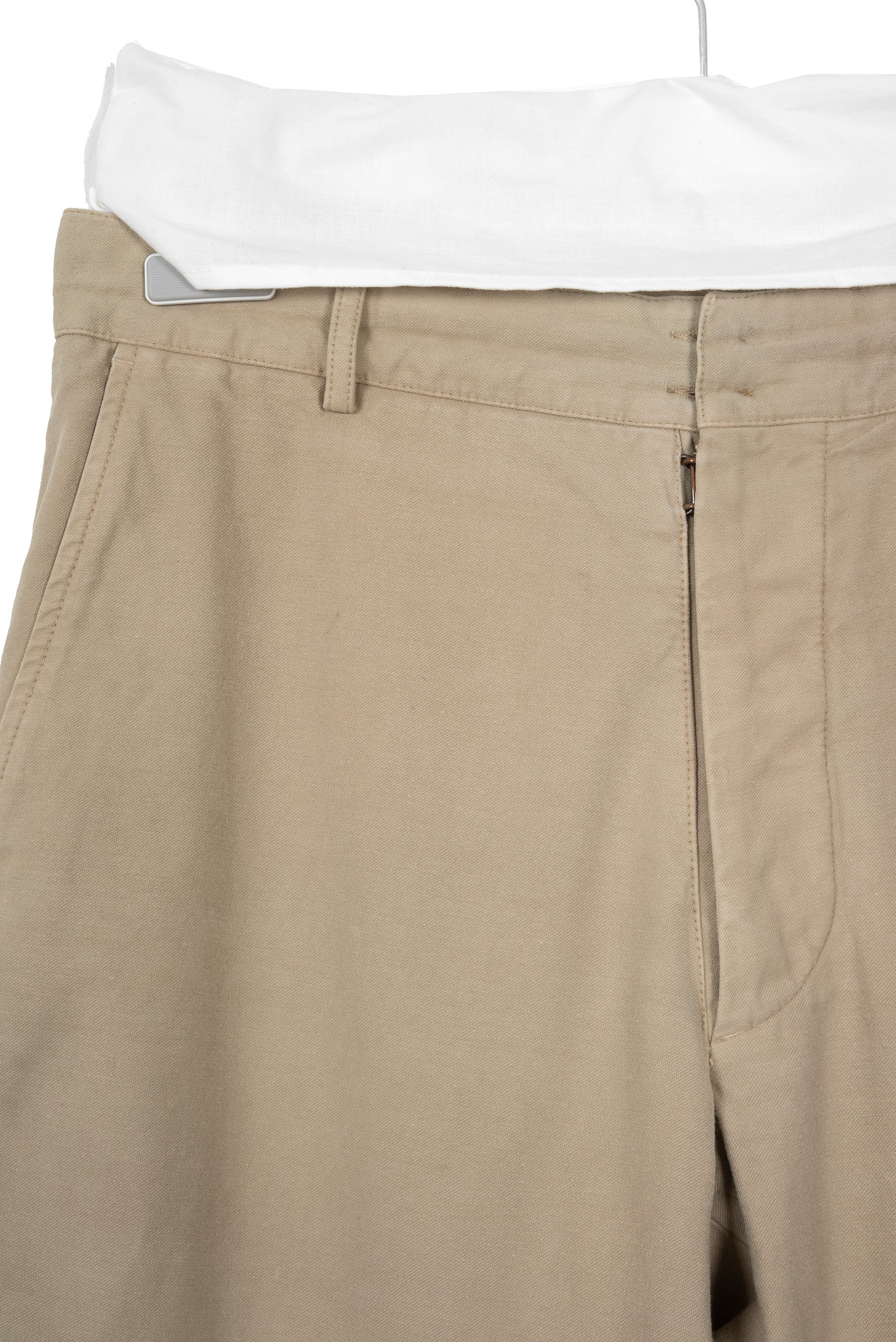 1999 A/W ANATOMIC PANTS IN KHAKI CANVAS COTTON