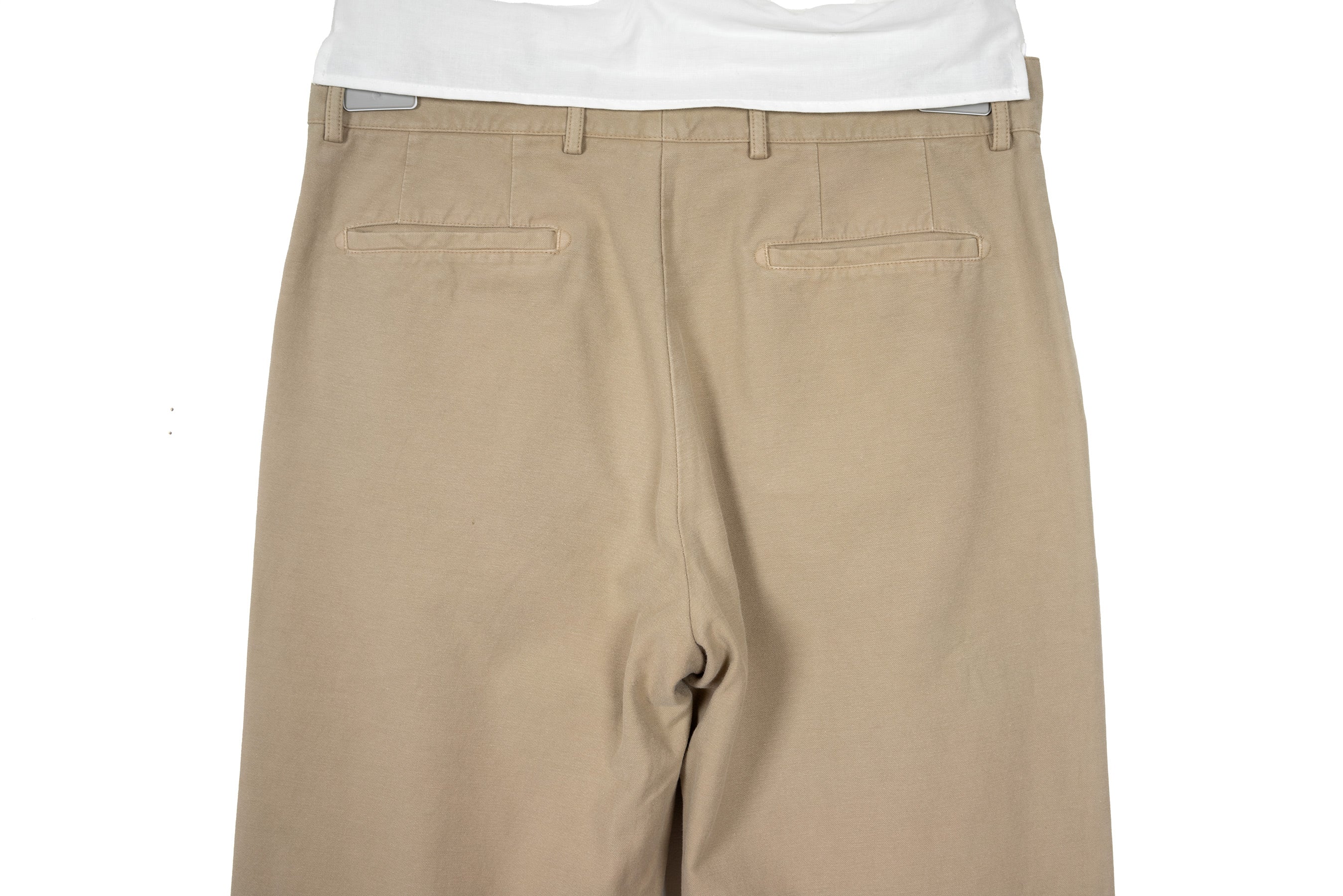 1999 A/W ANATOMIC PANTS IN KHAKI CANVAS COTTON