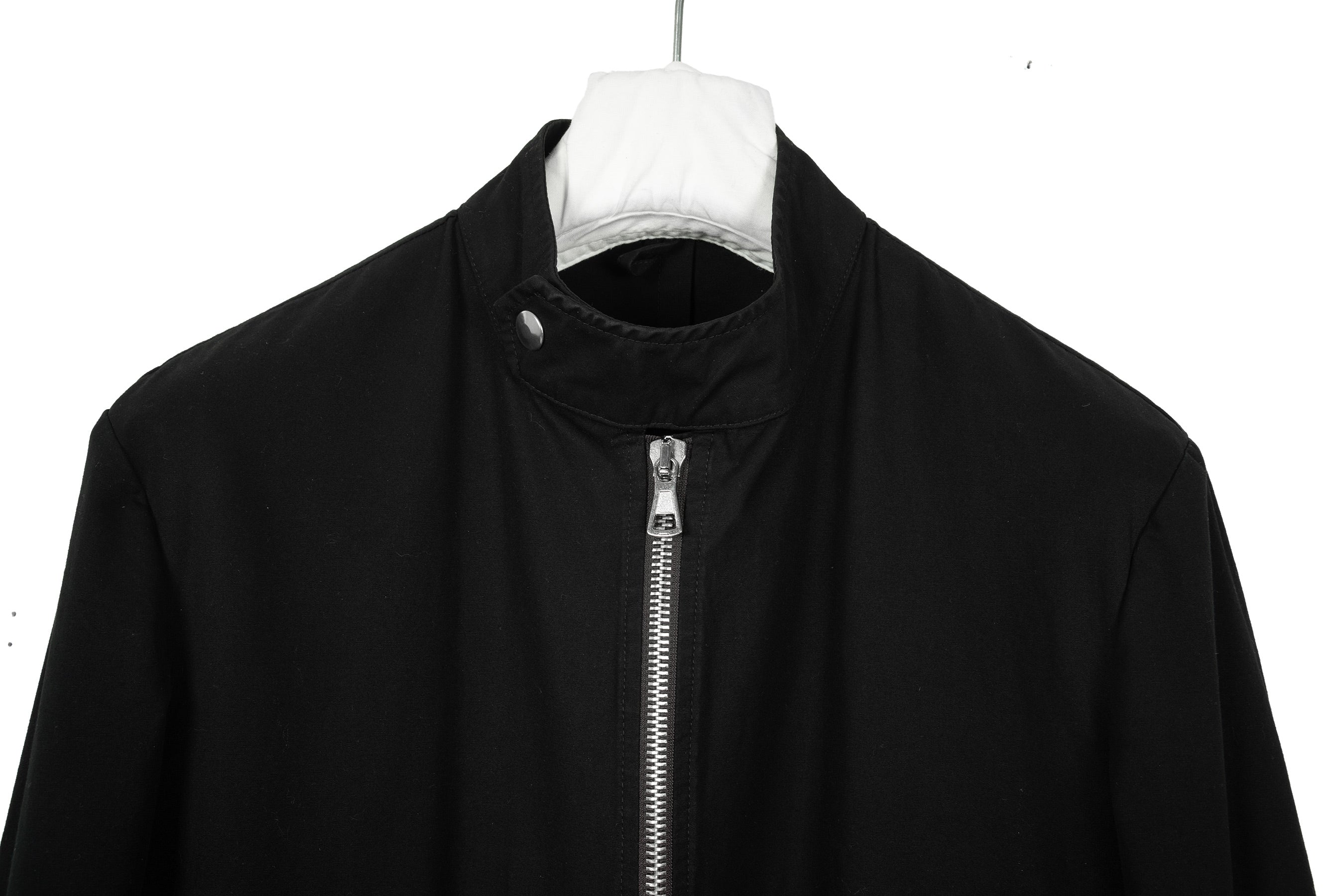 2001 S/S BLACK MOTORBIKE COTTON JACKET